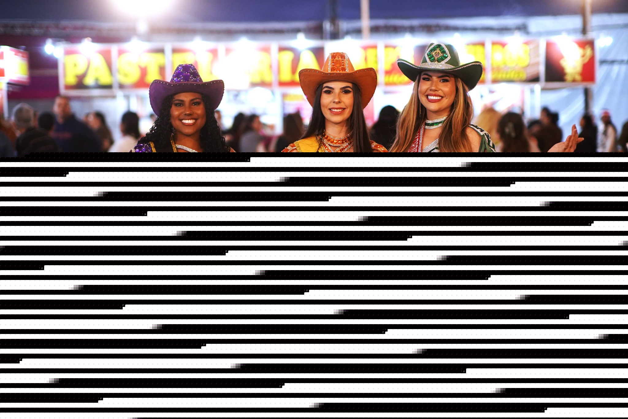 Corte da Festa do Peão de Piracicaba 2026 em trajes country